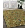 thumbnail image 2 of Ahgly Company Indoor Rectangle Abstract Caramel Brown Abstract Area Rugs, 2' x 4', 2 of 6