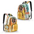 thumbnail image 2 of Xixirimido Dachshund Dog Torn-paper Print Backpack for Boys Girls Elementary Middle School Bookbag Kids Lightweight Back Pack Multi Pocket School Bags Large Capacity, 2 of 8