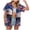 Dark Blue, variant on mgoYE Clothing for Women 250th Anniversary USA Shirt Women's American 250th Anniversary Printed Casual Sweatshirt 250 Years 1776–2026 Patriotic Button Shirt|Dark Blue XL