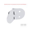 thumbnail image 4 of Bisagra de la puerta Espejo de acero inoxidable Espejo pulido Correa de piso Bisagras Cubiertas de motor reemplazables Accesorios de hardware Piezas Ventana Advancent TO001141-00, 4 of 6
