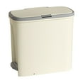 Garbage Can 2025 New Home Use PressTop FlipLid Trash Can Space