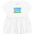 thumbnail image 3 of Inktastic Lacrosse Player in Training Girls Baby Dress, 3 of 5