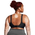 thumbnail image 5 of Top deportivo Under Armour Infinity de impacto medio, negro, talla grande, 5 of 5