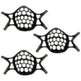 thumbnail image 1 of EeaseMX 3 soportes de silicona para mascarillas, prácticos soportes 3D para mascarillas., 1 of 7