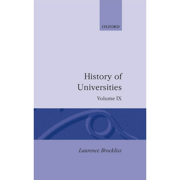 History of Universities History of Universities: 1990, Book IX, (Hardcover)