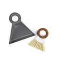 thumbnail image 4 of Full Circle Tiny Team Mini Brush and Dustpan Set Gray & White Bamboo, recycled plastic, silicone, rubber Material, 4 of 10