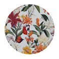 thumbnail image 4 of HAOXIT Spring Flowering Plants and Washable Polyester Table Cloth Decorative Table Cover Waterproof Round Tablecloth 46-50, 4 of 8