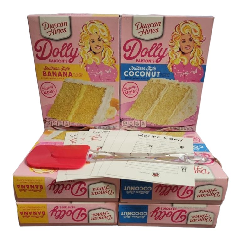 Dolly Parton Southern Style Coconut Cake Mix And Frosting, 44 OFF