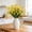 Yellow, variant on 2PC Calla Lily Artificial Flowers,Fake Faux Plastic Fake Flowers Plants,UV Resistant Outdoor Artificial Flowers,for Yards Planter Home Porch Spring Fall Summer Decor