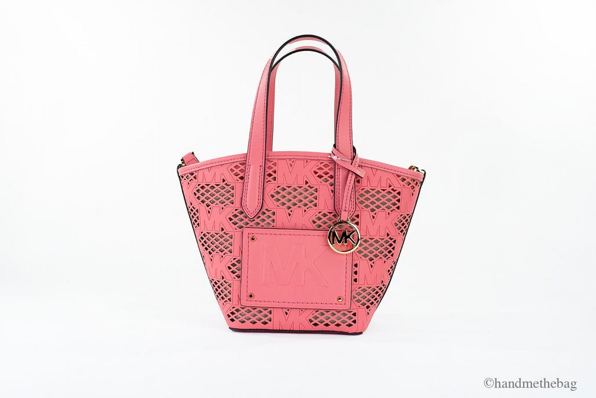 Michael Kors Mercer Extra-Small Pebbled Leather Crossbody Bag (TEA