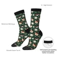 thumbnail image 4 of Vsdgher Festive Forest Friends Crew Socks for Men & Women, Breathable Casual Athletic Ankle Socks, 4 of 6