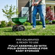 scotts turf builder edgeguard mini البث الإذاعي لبذور العشب والأسمدة والملح وذوبان الجليد