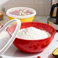 thumbnail image 5 of Greentainer 12-Piece Plastic Nesting Mixing Bowls with Airtight Lids, Multicolor, 5 of 11