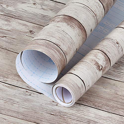 Wood Peel and Stick Wallpaper Film Contact Paper Self Adhesive Covering Wall 