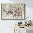 thumbnail image 6 of Christmas Time Collection A - Framed Gallery Wrapped Holiday Canvas - 17 x 25 - Natural Wood Frame, 6 of 9