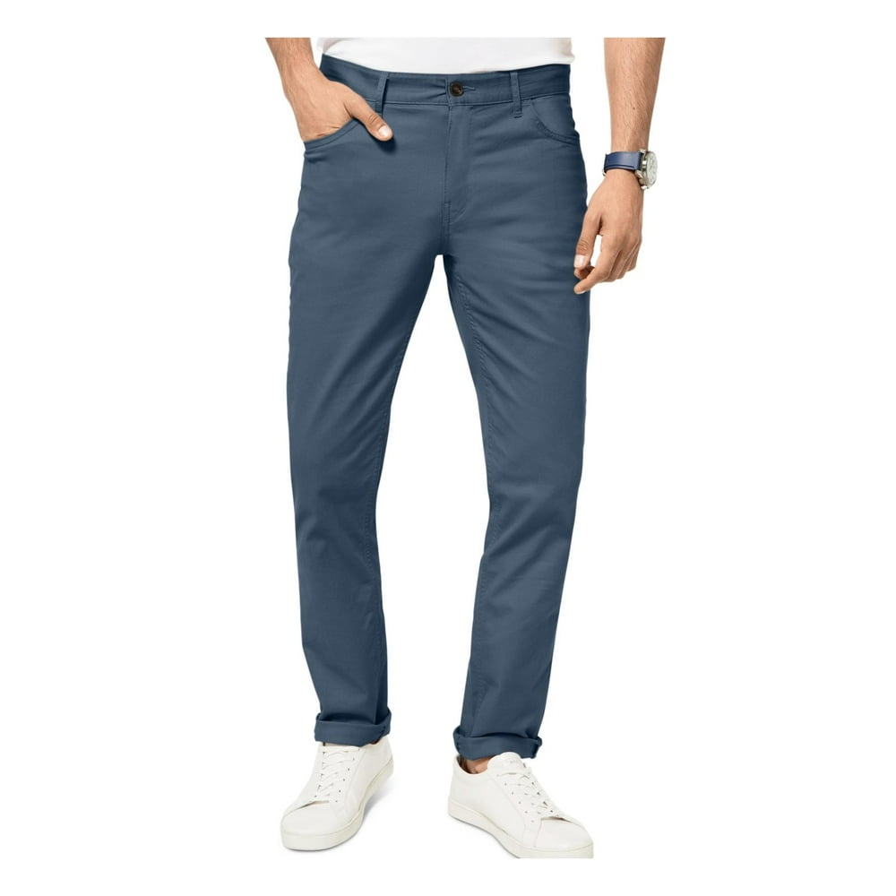 michael kors tailored fit mens pants