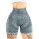 thumbnail image 1 of Biker Short Mujer Stretch Shore Dama Chores Gym Talle Alto UNITALLA, 1 of 5