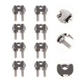 thumbnail image 4 of SUTENGDA 16 Pcs Galvanized Tarp Wire Rope Chuck Connector Clips, 4 of 8