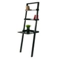thumbnail image 6 of Winsome Wood Bellamy Leaning Desk with 2 Shelves, Black Finish, 6 of 9