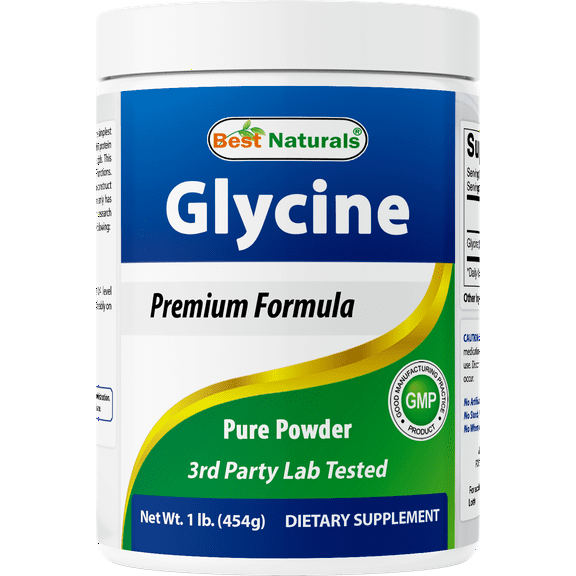 Best Naturals Glycine 1 Lb Powder