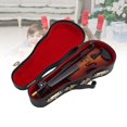 thumbnail image 1 of Mini Instrument de Musique Violon, Violon Miniature Structure Robuste pour Étagères, 1 of 7