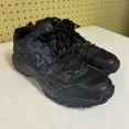 thumbnail image 1 of New Balance Men's Size 8 B 455 Black Leather Shoes Sneakers CWX455B Vtg, 1 of 6