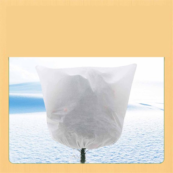 Plant Freeze Protection Cover, 24X32 Inch (0.6X0.8M) White Frost Guard, 1Pc Garden Frost Protection For Outdoor Plants Shrubs Trees Flowers