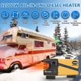 thumbnail image 4 of Calentador Kedite Diesel de 12000 W con control remoto LCD de 110 V/24 V/12 V, 4 of 9
