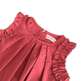 thumbnail image 6 of LYMAYTER Girls Summer Sleeveless Dress Toddler Casual A Line Ruffle Trim Pleated Dresses 1-7Y, 6 of 8