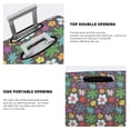 thumbnail image 5 of Xecao Daisies Flowers print Elastic Luggage Cover, with double-sided print , is perfect for travel, business, and daily use, 5 of 9