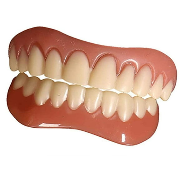 Artificial Teeth Dentures Temporary Quick Dental Prosthesis Top Perfect Smile Veneers, Repair Your Tooth Quickly, Make You Smile Confidently