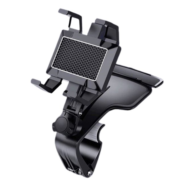 CAROOTU Millphone Holder Miller Universal 1200 Degrees Rotation Car Phone Holder HUD Dashboard Clip Mount