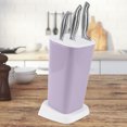 thumbnail image 3 of Soporte para cuchillos de cocina multifunción, soporte para cuchillos (morado), 3 of 8