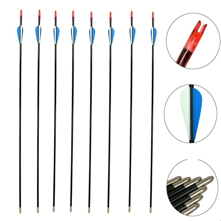 Buy Procener 45" Bow And Arrow Set For Kids Archery Beginner Gift Recurve Bow Kit With 9 Arrows 2 Target Face 18 Lb For Teen Outdoor Sports Game Hunting Toy Online At