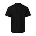 thumbnail image 5 of Sngxgn Men's Classic Fit Short Sleeve Solid Soft Cotton Polo Shirt(Black,XL), 5 of 5