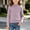 Purple, variant on Spazoro Girls Mock Neck Pullover Top, Solid Color Soft Loose Fit Long Sleeve Mock Neck 100% Cotton Basic Layering Shirts for Daily Wear Beige Size 4-5T