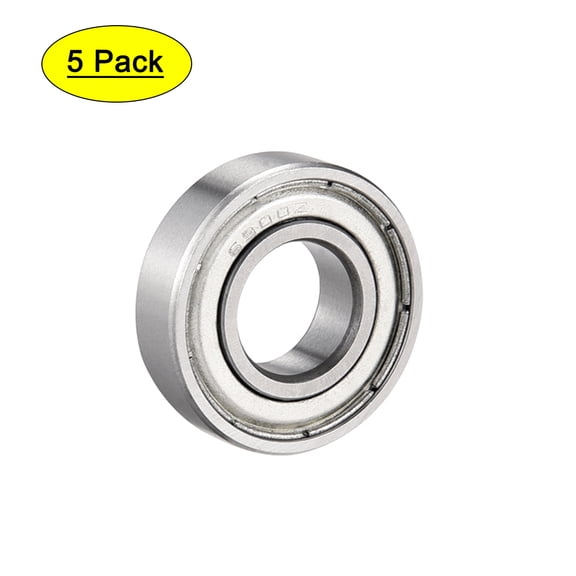 5pcs 10x22x6mm Chrome Steel Deep Groove Ball Bearing 6900Z Double Shield