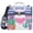 Alpaca Holding Cactus, variant on 3 Ring Zipper Binder with Shoulder Strap Waterproof Trapper Keeper 2 Inch D-Ring 500 Sheets Capacity White Wolf and Waterfall Moon