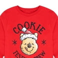 thumbnail image 3 of Disney Winnie The Pooh - Christmas Cookie Testing Crew - Toddler & Youth Long Sleeve Graphic T-Shirt, 3 of 5