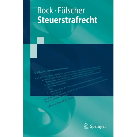 Springer-Lehrbuch Steuerstrafrecht, (Paperback)
