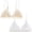 White, variant on Lace French Wireless Bra For Delicate Soft Cup Shaping Undergarment For Small Lightweight Everyday