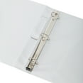 thumbnail image 2 of Exceed 3-Ring Heavy Duty Binder, 1 inch, White, Slant D-Ring, 2 of 7