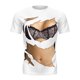 thumbnail image 4 of Playeras Para Hombre Algodon, Camiseta De Primavera Y Verano Para Hombre Con Músculos Abdominales, Estampado Digital 3D, Cuello Redondo Y Manga Corta., 4 of 4