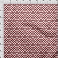 thumbnail image 4 of oneOoneCottonPoplinDarkRoseBrownFabricStripeDiagonalSewingMaterialPrintFabricByTheYard56InchWide, 4 of 4