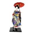 thumbnail image 5 of kowaku Collectible Figurine, Miniature Asian Statue, Traditional Japanese Kimono, Geisha Doll, Kabuki Doll for Desk, Wardrobe, Bedroom G, 5 of 9