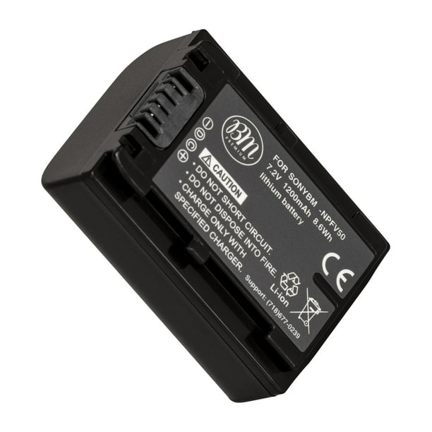 BM Premium NPFV50A High Capacity Battery for Sony Handycam Camcorders