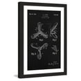 thumbnail image 2 of "Ship Propeller 1933 Black Paper" Framed Painting Art Print, 20" x 1.5", 2 of 4
