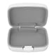 thumbnail image 5 of Fugacal Caja de almacenamiento duro para audífonos, caja de protección para audífonos duradera blanca cuadrada de tamao de bolsillo para amplificador de sonido Fugacal No se aplica, 5 of 6
