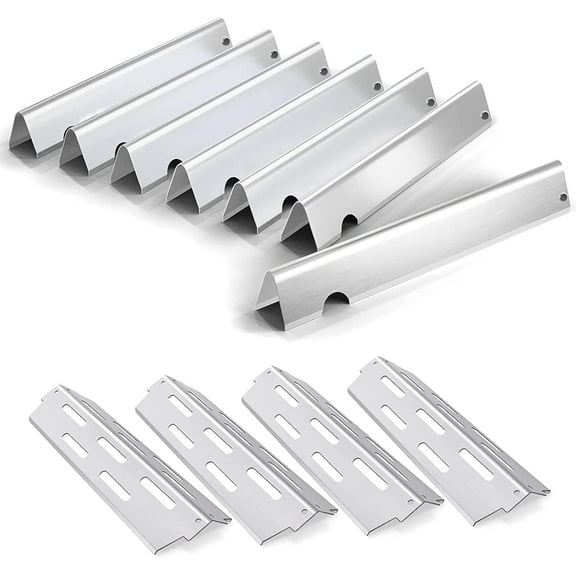 Genesis II Flavorizer Bars 66033 Heat Deflector 66041 for Weber GS4 Genesis 2 E-410/E-415/E-435, 17" Grill Parts for Genesis II LX E-440 Series Gas Grills