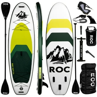 ROC SUP CO. インフレータブルSUP フルセット ポンプ・バッグ付 ROC Outdoors Polar Series 10ft Inflatable Paddle Board SUP w/Kayak
